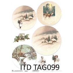 Przekładka do bombki A4 ITD TAG0099